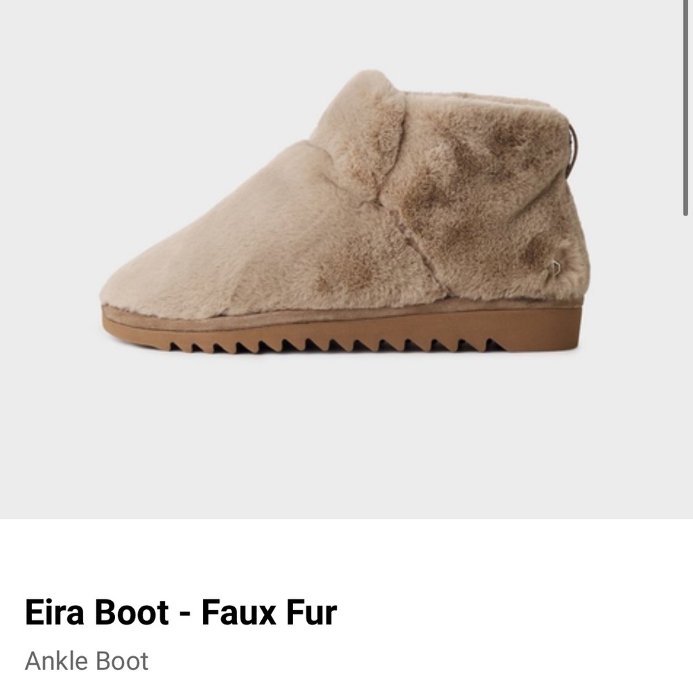 Rag & bone faux fur ankle boot